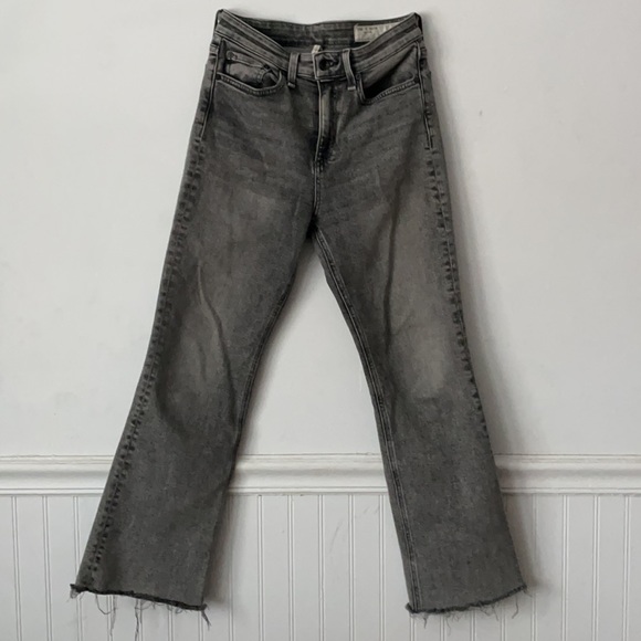 Rag & Bone Nina High Rise Ankle Flare - Picture 1 of 3